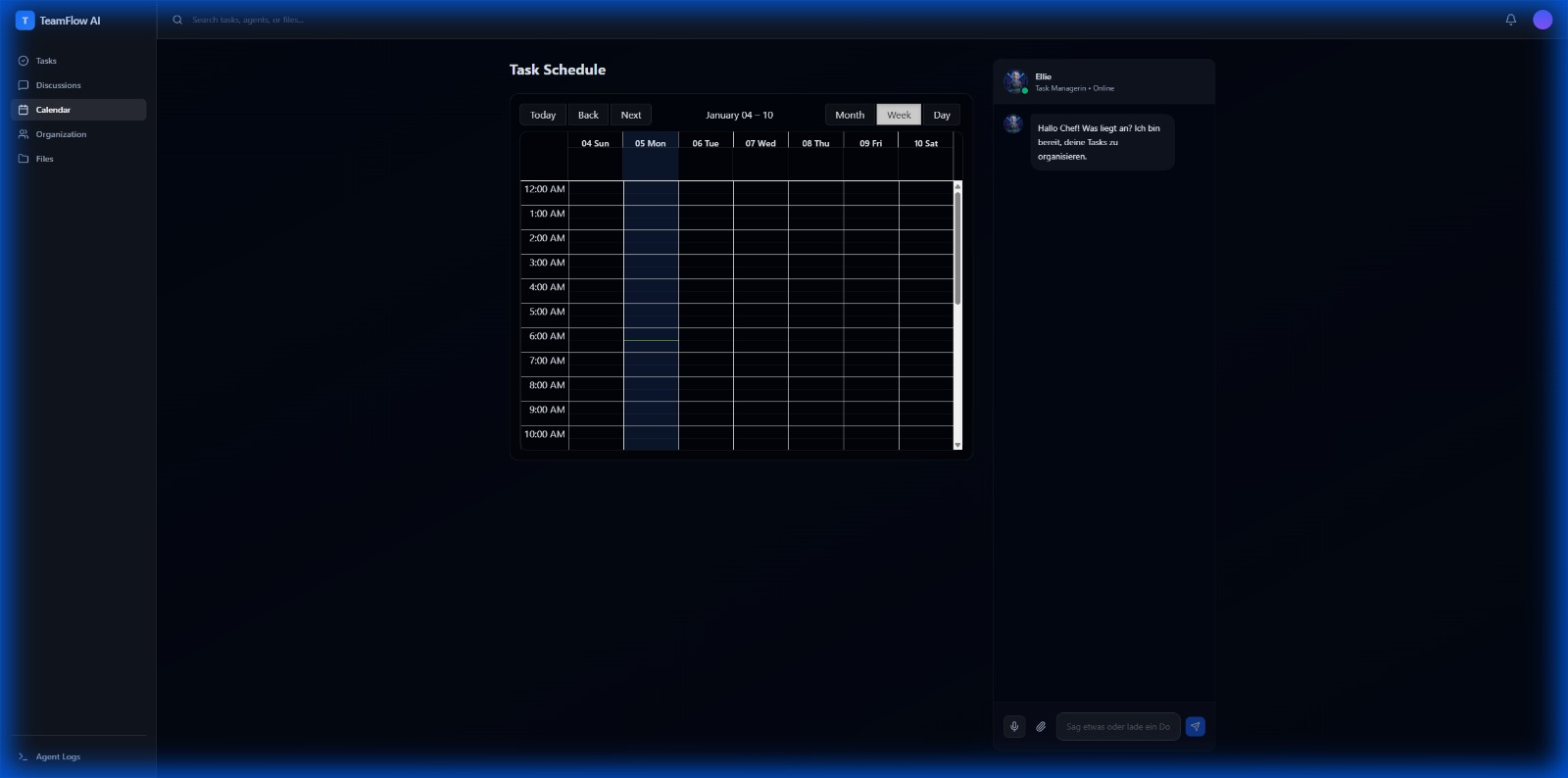 TeamFlow AI Interface